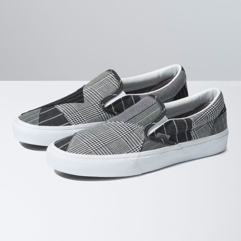 Vans Classic Slip-on συνονθύλευμα κλήση συνδιάσκεψης κοστούμι γκρι