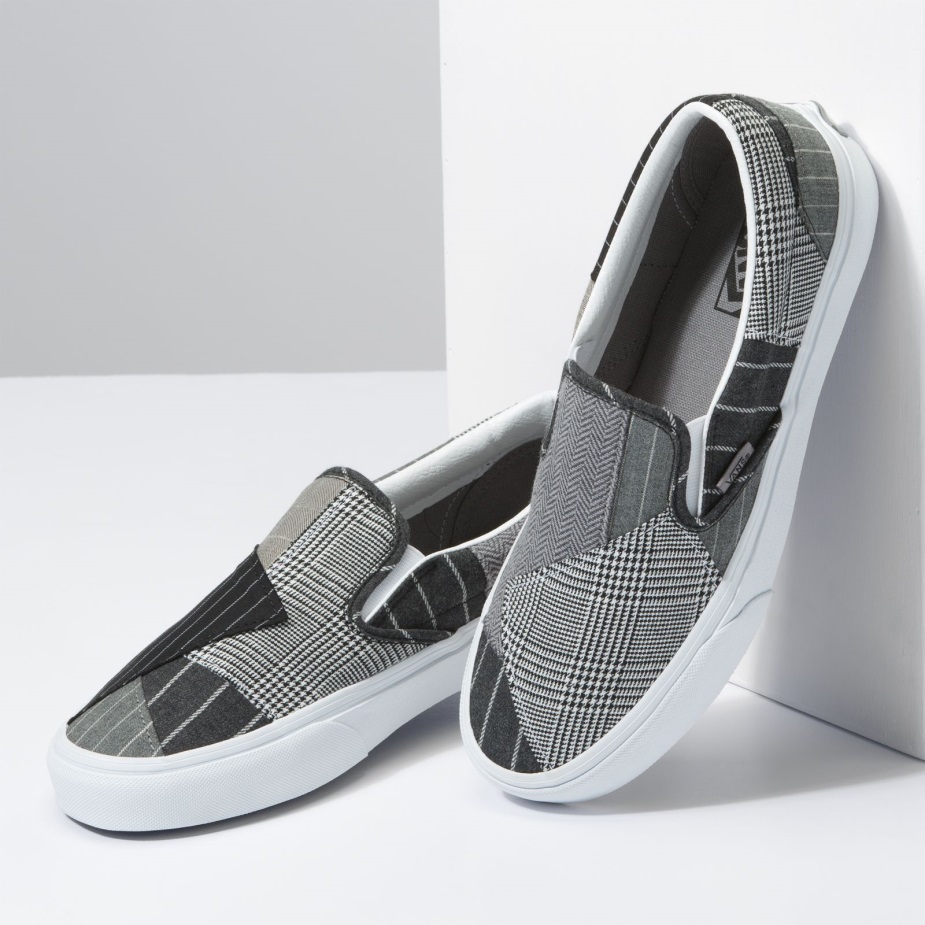 Vans Classic Slip-on συνονθύλευμα κλήση συνδιάσκεψης κοστούμι γκρι