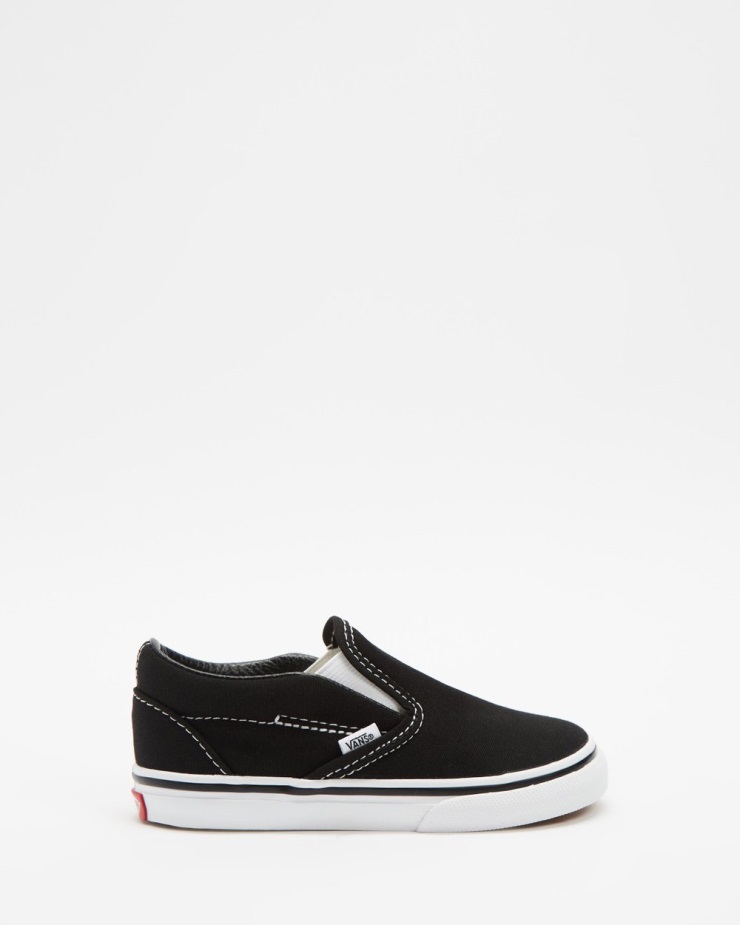 Vans Classic Slip-ons - παιδικά μαύρα