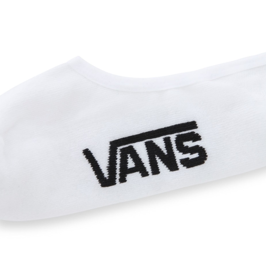 Vans Classic Super No Show κάλτσες (3 ζευγάρια) λευκές