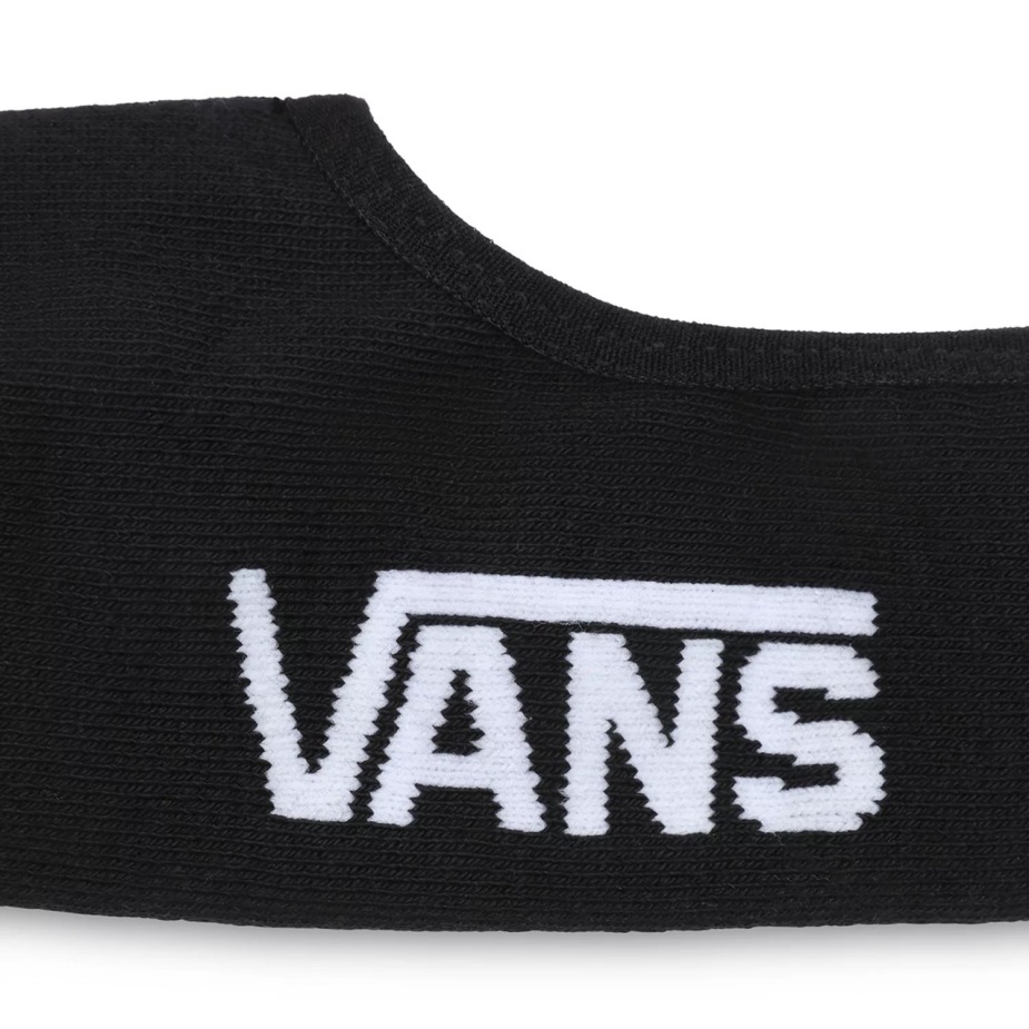 Vans Classic Super No Show κάλτσες (3 ζευγάρια) μαύρες