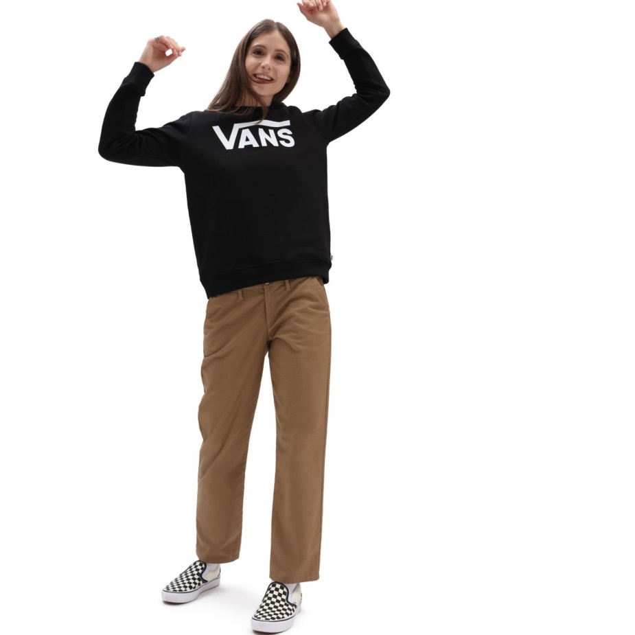 Vans Classic V Crew πουλόβερ μαύρο