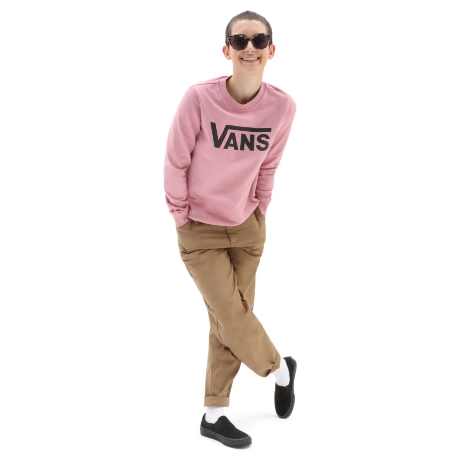 Vans Classic V Crew πουλόβερ ροζ