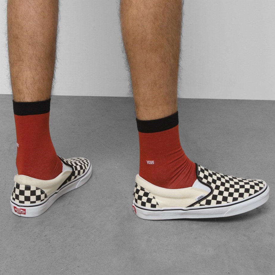 Vans Classic κάλτσα 3/4 Crew μέγεθος 95-13 λάδι τσίλι