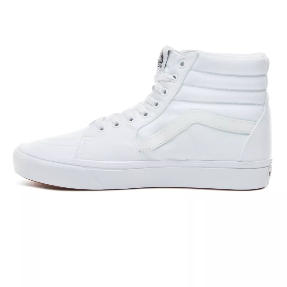 Vans Classic παπούτσια Comfycush Sk8-hi λευκά
