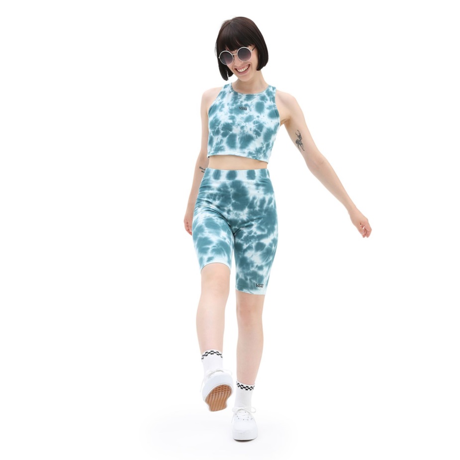 Vans Cloud Wash Flying V κολάν σορτς μπλε