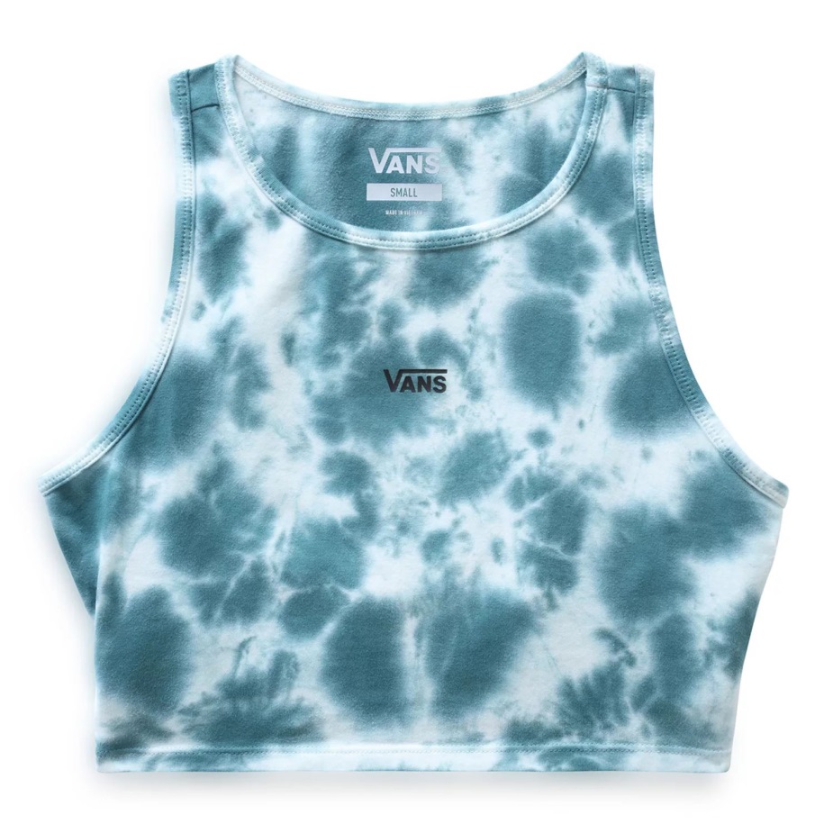 Vans Cloud Wash παραγάδι Racerback Bralette μπλε