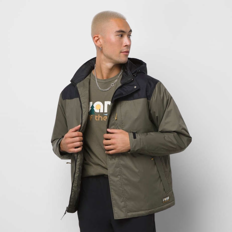 Vans Coastal Mte-1 σακάκι σταφυλόφυλλο-μαύρο