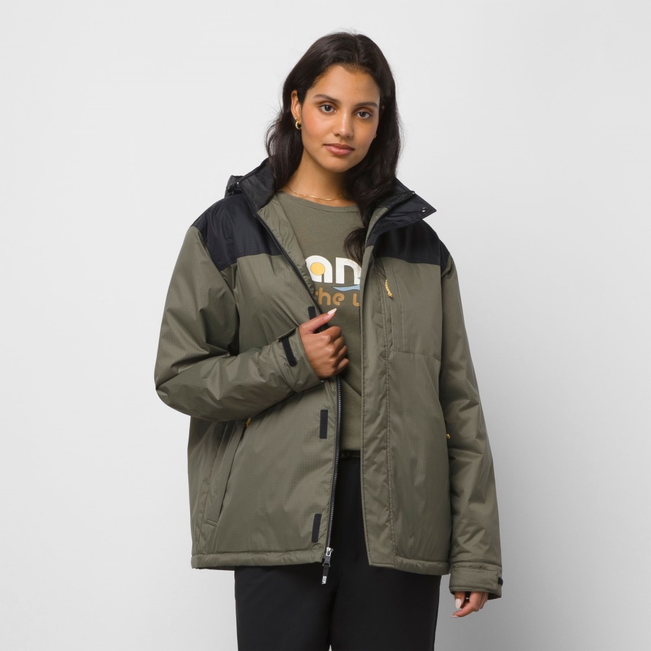 Vans Coastal Mte-1 σακάκι σταφυλόφυλλο-μαύρο