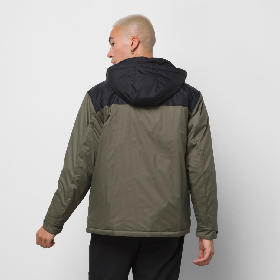 Vans Coastal Mte-1 σακάκι σταφυλόφυλλο-μαύρο