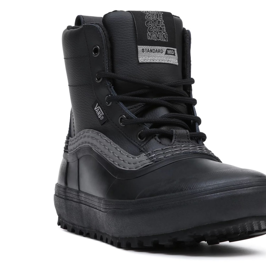 Vans Cole Navin Standard Mid Snow Mte παπούτσια μαύρα