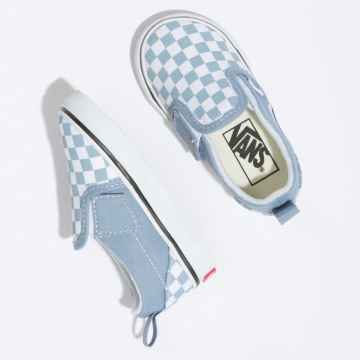 Vans Color Theory νήπιο Slip-on V Ashley Blue