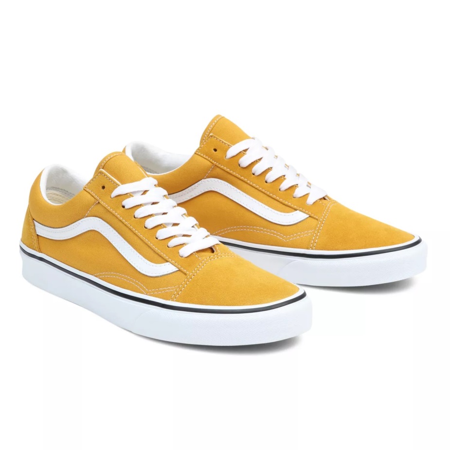 Vans Color Theory παλιά παπούτσια Skool κίτρινο