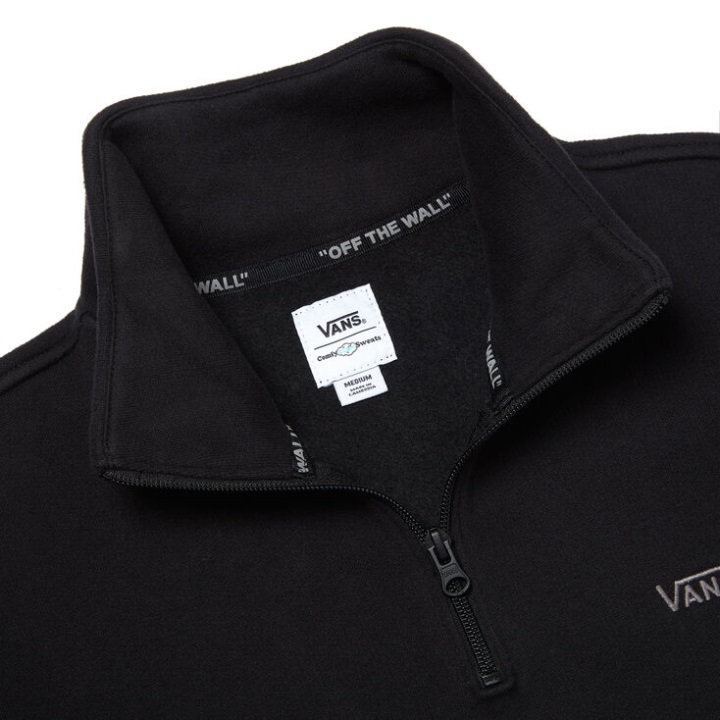 Vans Comfycush Boxy τέταρτο μαύρο φερμουάρ