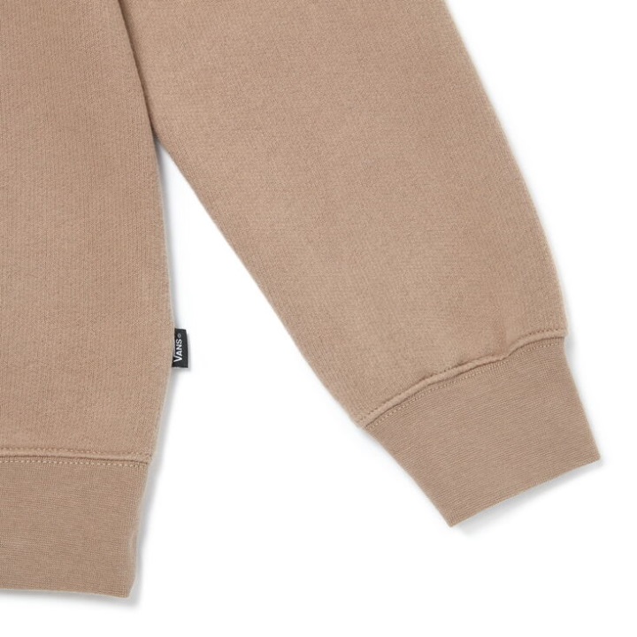 Vans Comfycush Boxy τέταρτο φερμουάρ Desert Taupe