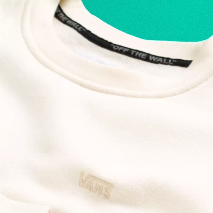 Vans Comfycush Crew Fleece αντίκα λευκό