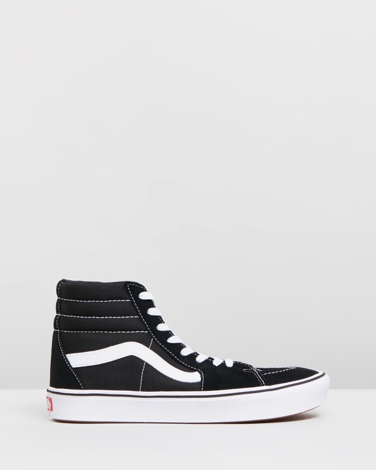 Vans Comfycush Sk8 Hi Classic μαύρο-αληθινό λευκό