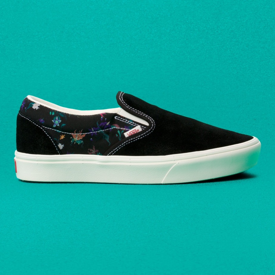 Vans Comfycush Slip-on μοιραίο φλοράλ μαύρο