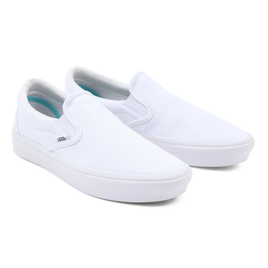 Vans Comfycush Slip-on παπούτσια λευκά