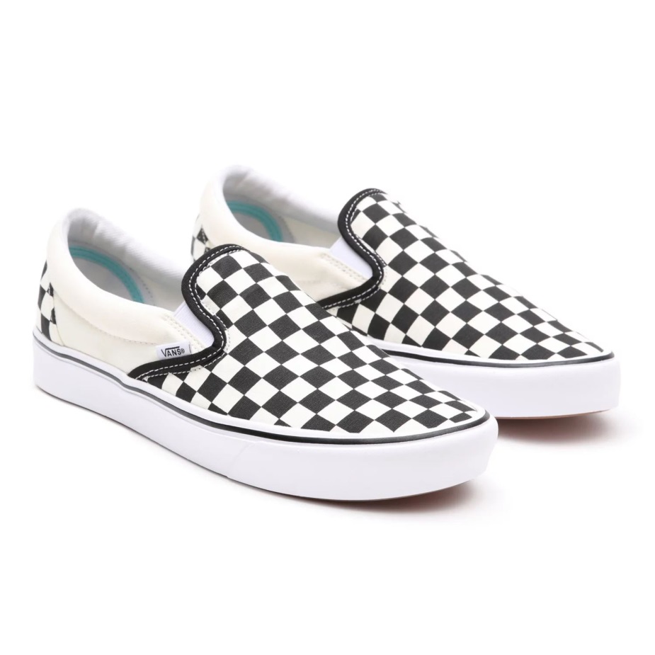 Vans Comfycush Slip-on παπούτσια μαύρο-άσπρο
