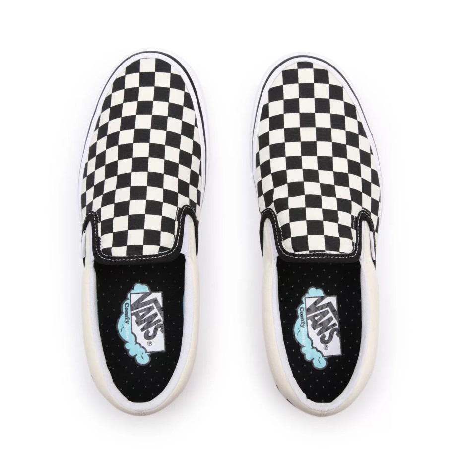 Vans Comfycush Slip-on παπούτσια μαύρο-άσπρο