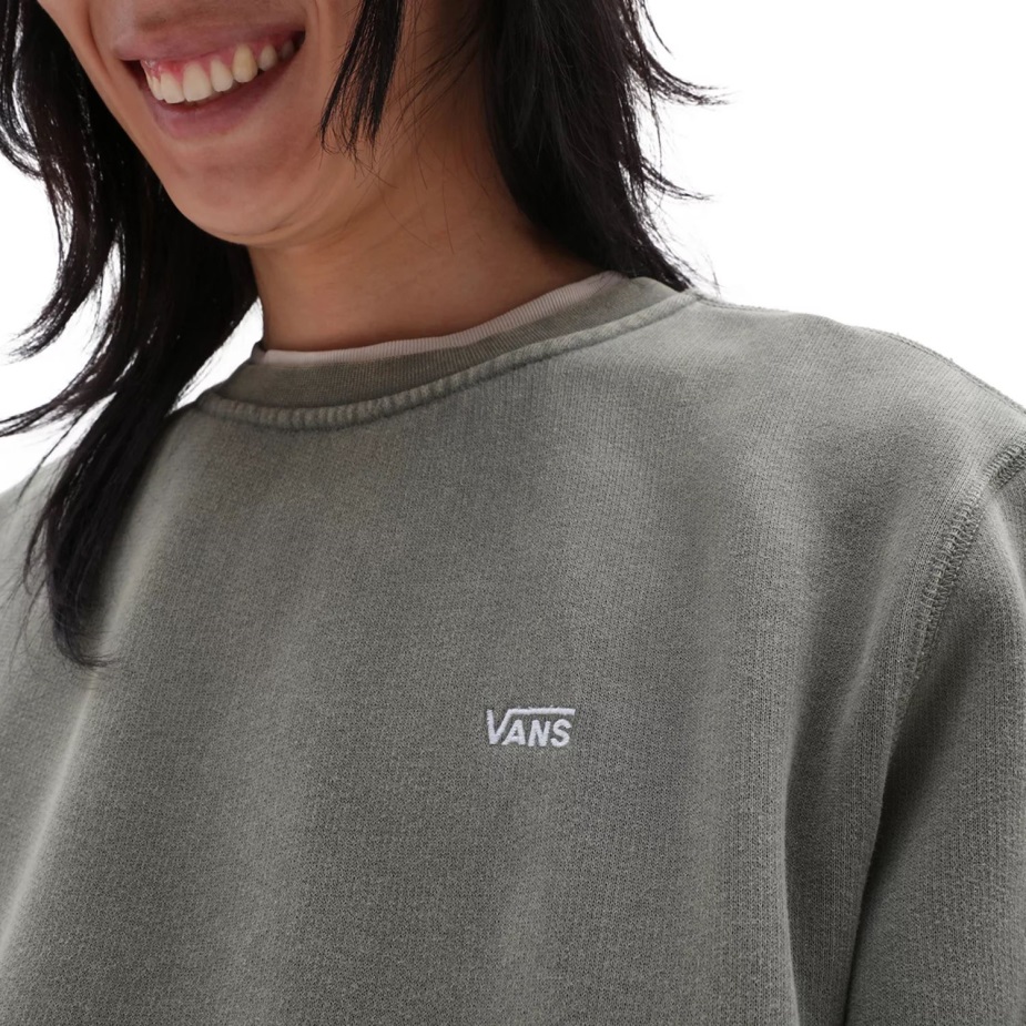 Vans Comfycush μπλούζα πλυσίματος πληρώματος πράσινο