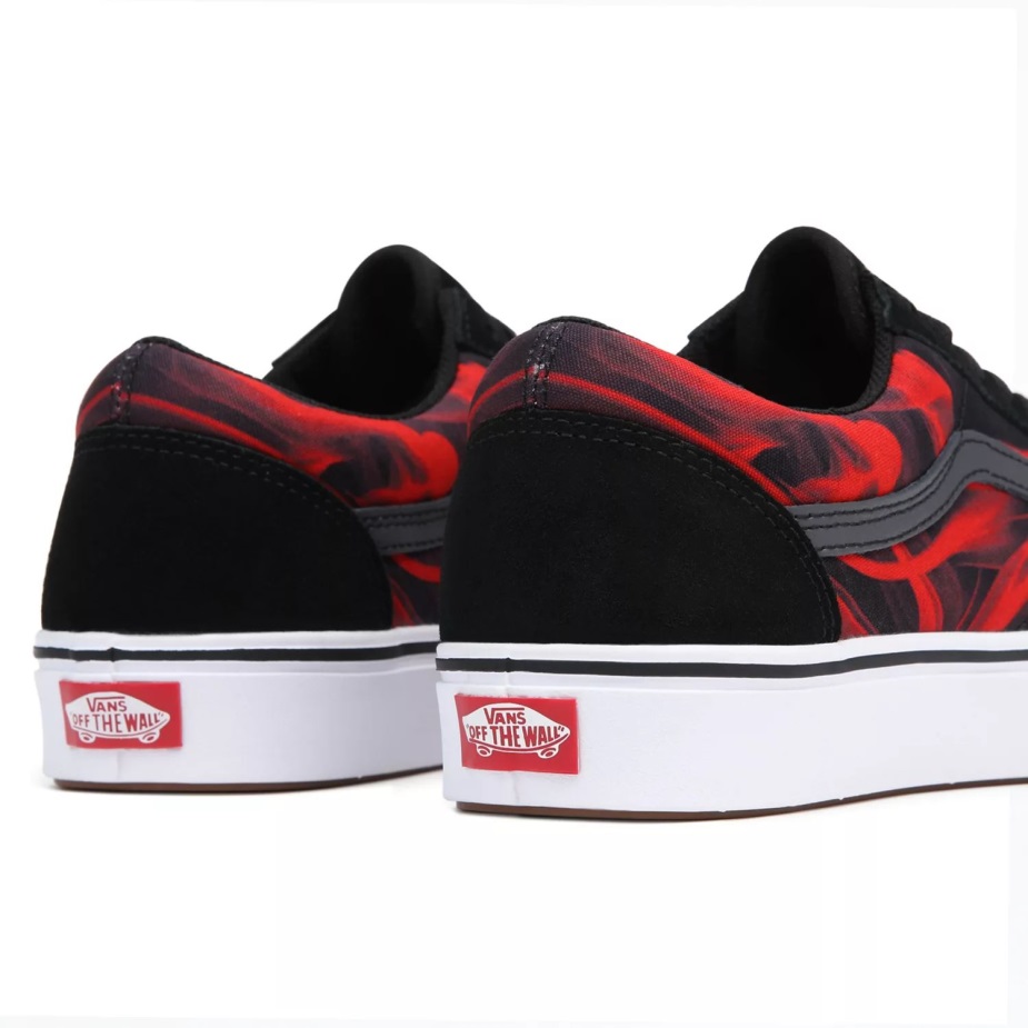 Vans Comfycush παλιά Skool παπούτσια μαύρο-κόκκινο