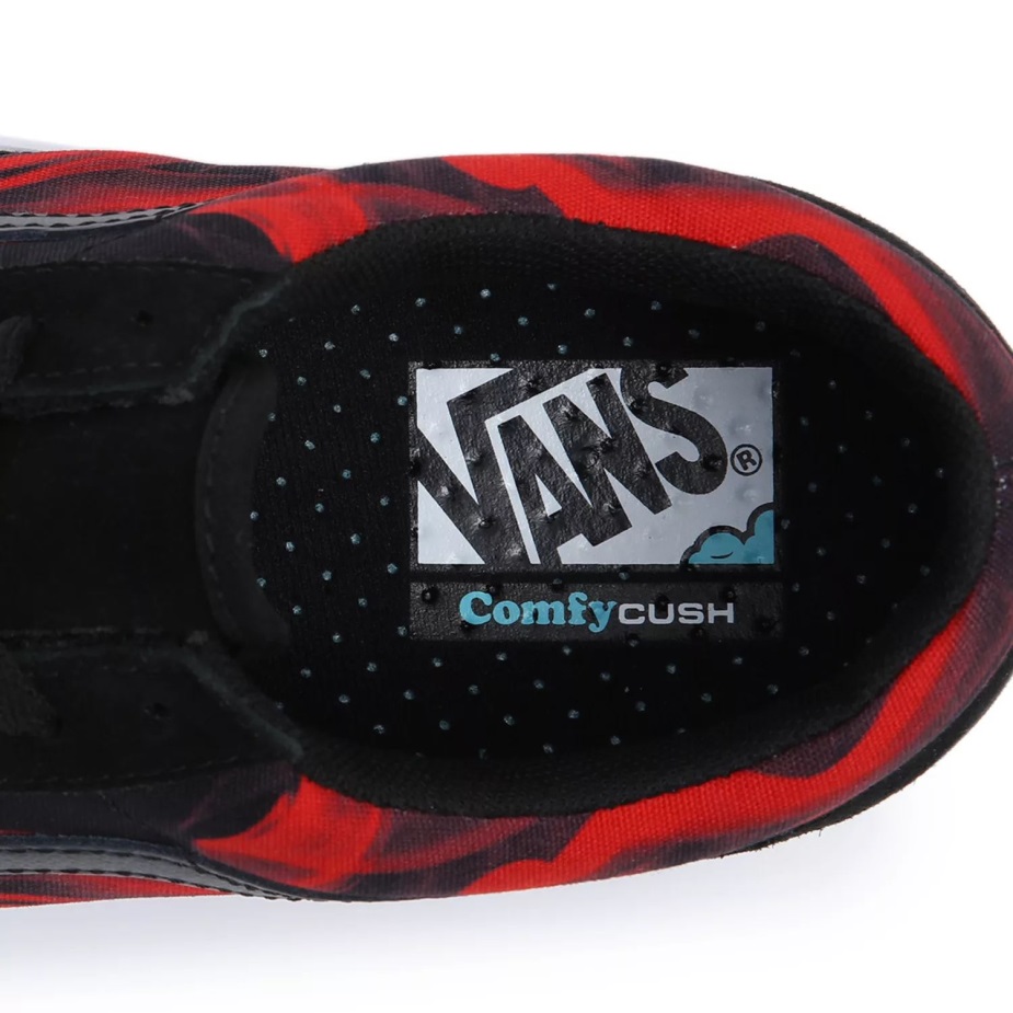Vans Comfycush παλιά Skool παπούτσια μαύρο-κόκκινο