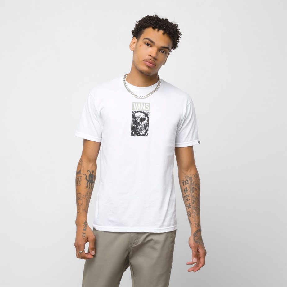 Vans Comic Strip T-shirt λευκό