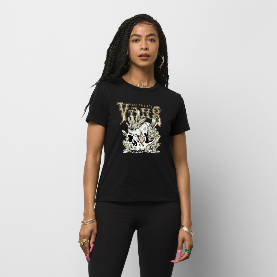 Vans Compos Mentes Crew Tee μαύρο