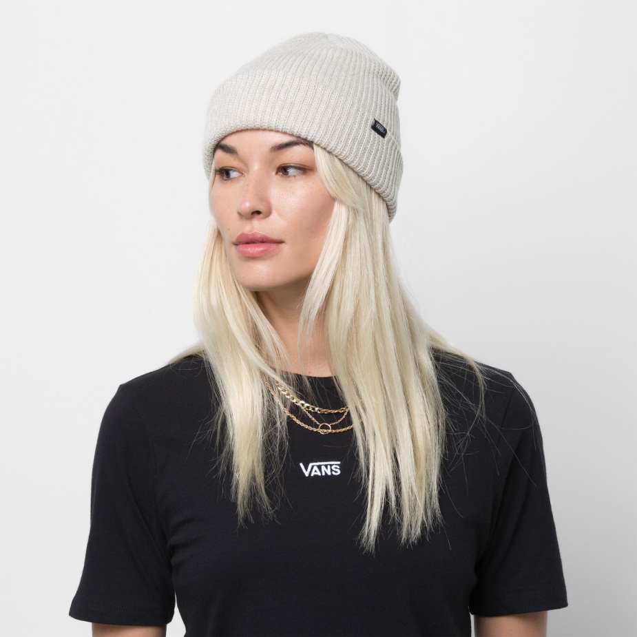 Vans Core Basic Beanie Cobblestone-marshmallow
