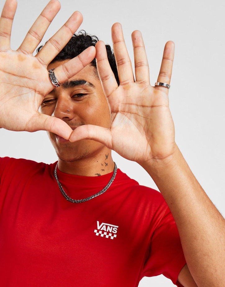 Vans Core μπλουζάκι κόκκινο