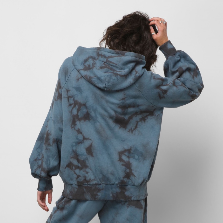 Vans Cosmic Wash Oversized Hoodie Copen Blue