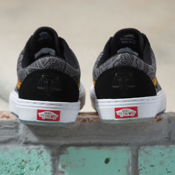 Vans Courage Adams Bmx Old Skool μαύρο-χρυσό καφέ