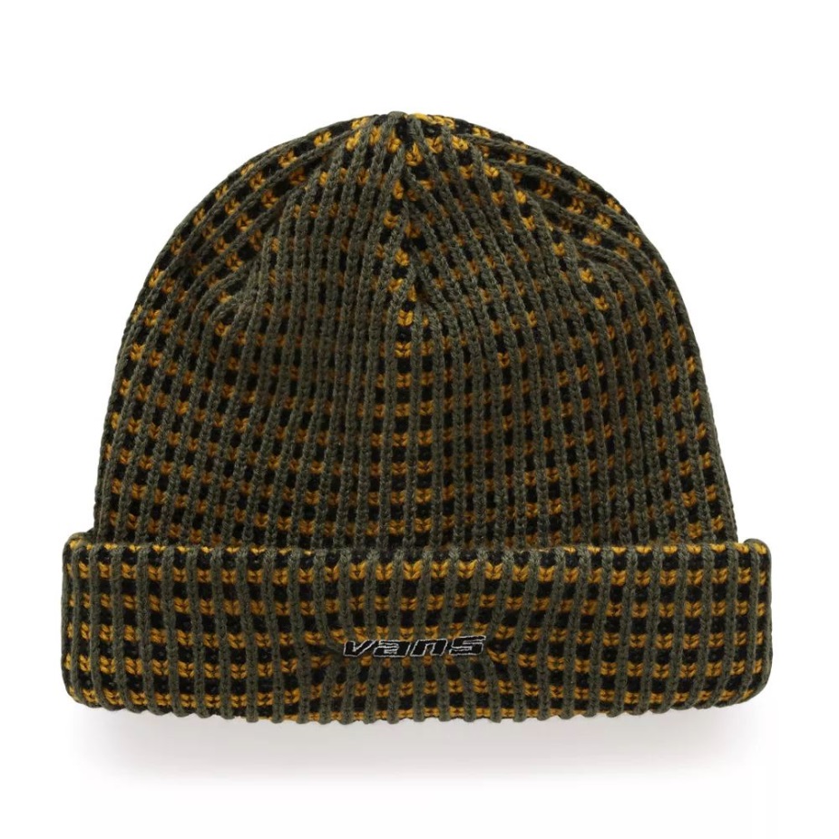 Vans Crafton Cuff Beanie κίτρινο-πορτοκαλί