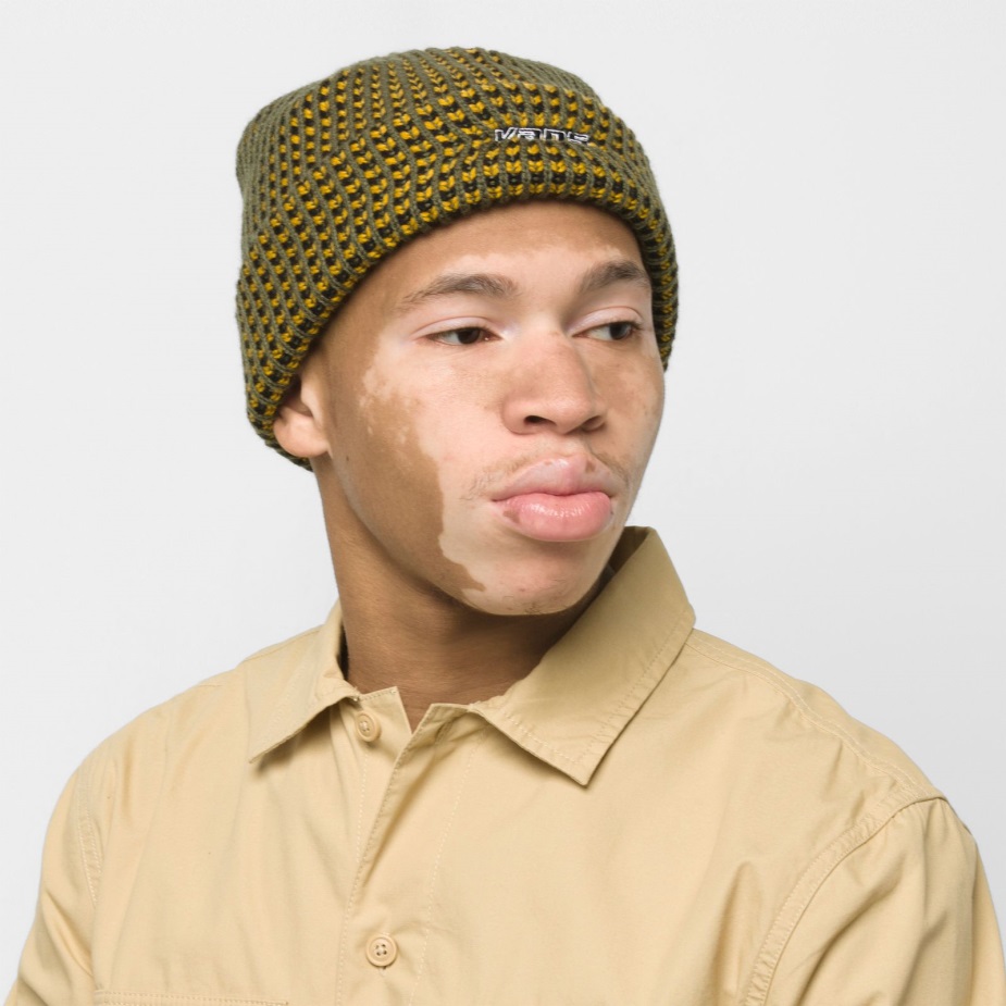 Vans Crafton Cuff Beanie χρυσοκίτρινο