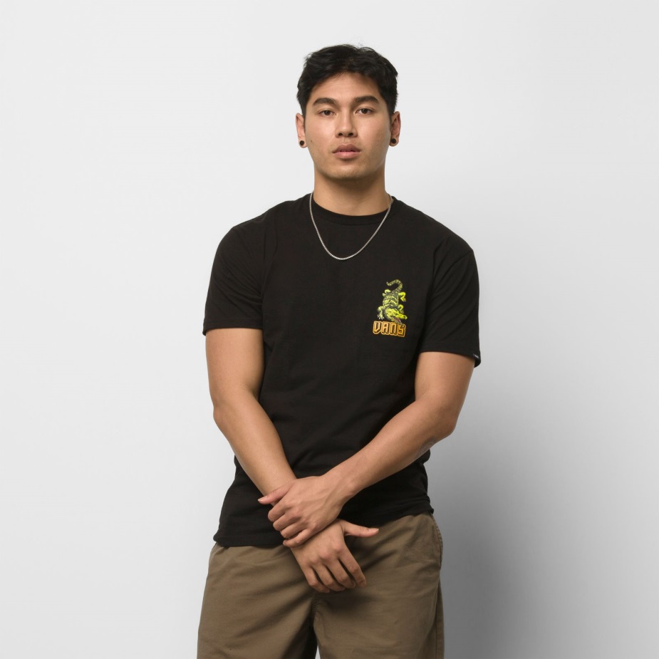 Vans Croc μπλουζάκι μαύρο