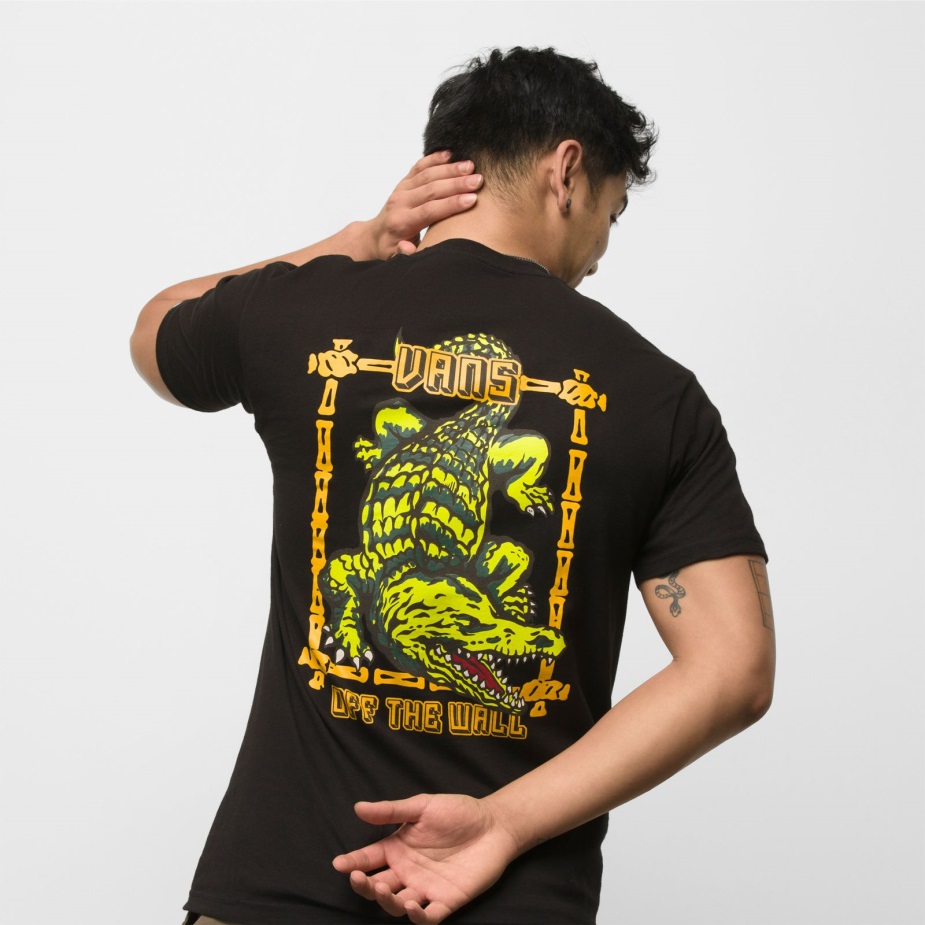 Vans Croc μπλουζάκι μαύρο