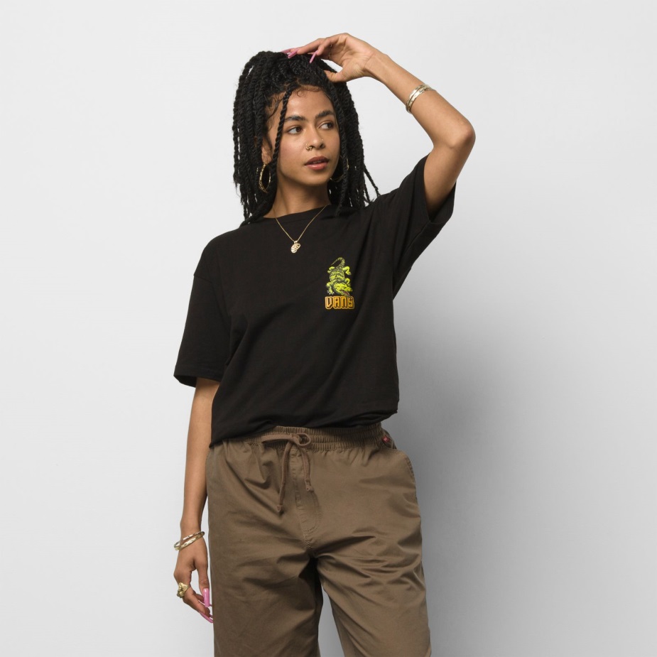 Vans Croc μπλουζάκι μαύρο