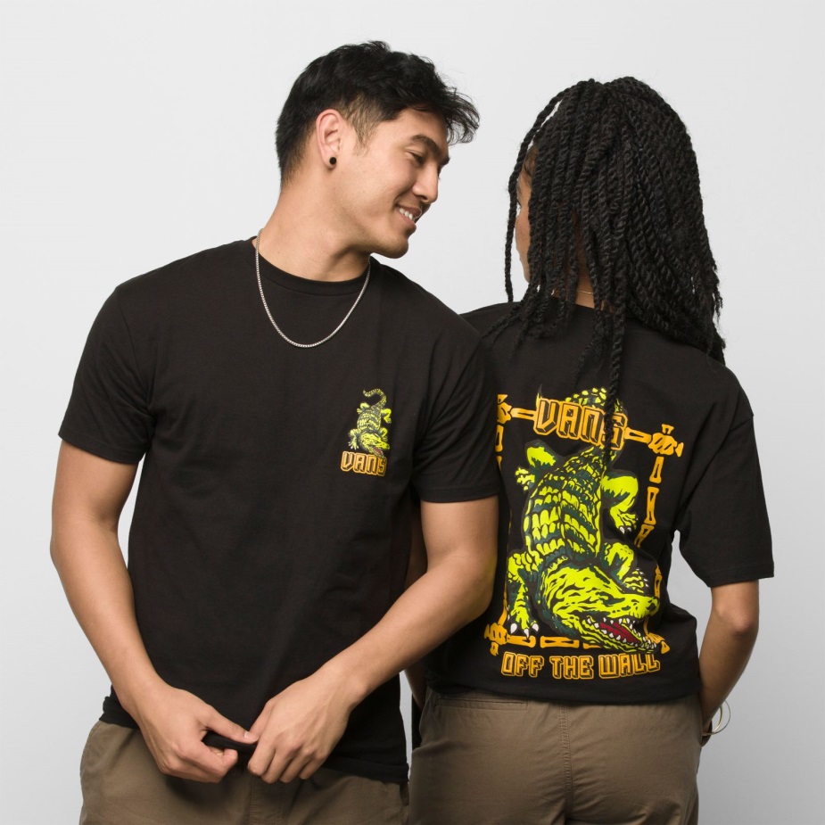 Vans Croc μπλουζάκι μαύρο