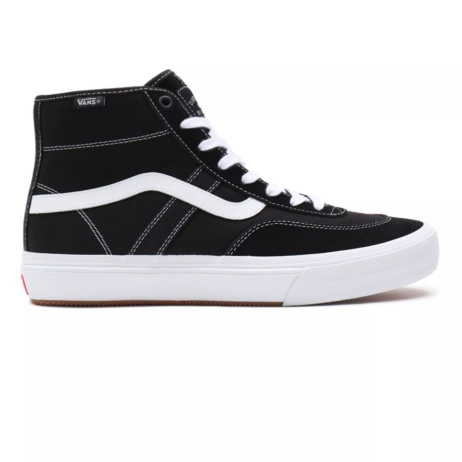 Vans Crockett ψηλά παπούτσια μαύρες γυναίκες
