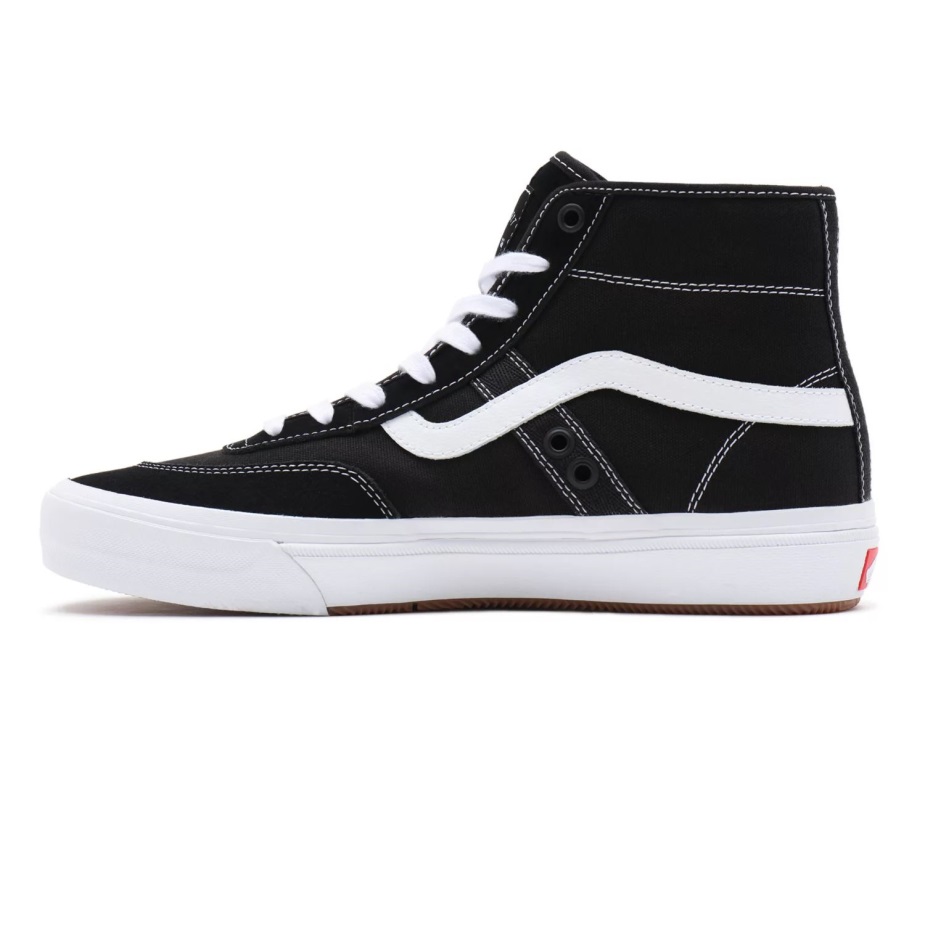 Vans Crockett ψηλά παπούτσια μαύρες γυναίκες