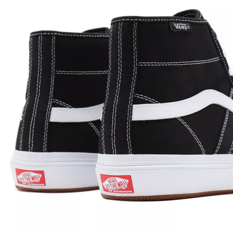 Vans Crockett ψηλά παπούτσια μαύρες γυναίκες