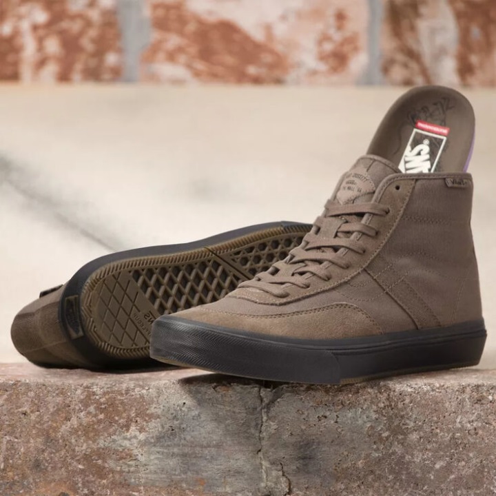Vans Crockett ψηλό Bungee κορδόνι-μαύρο