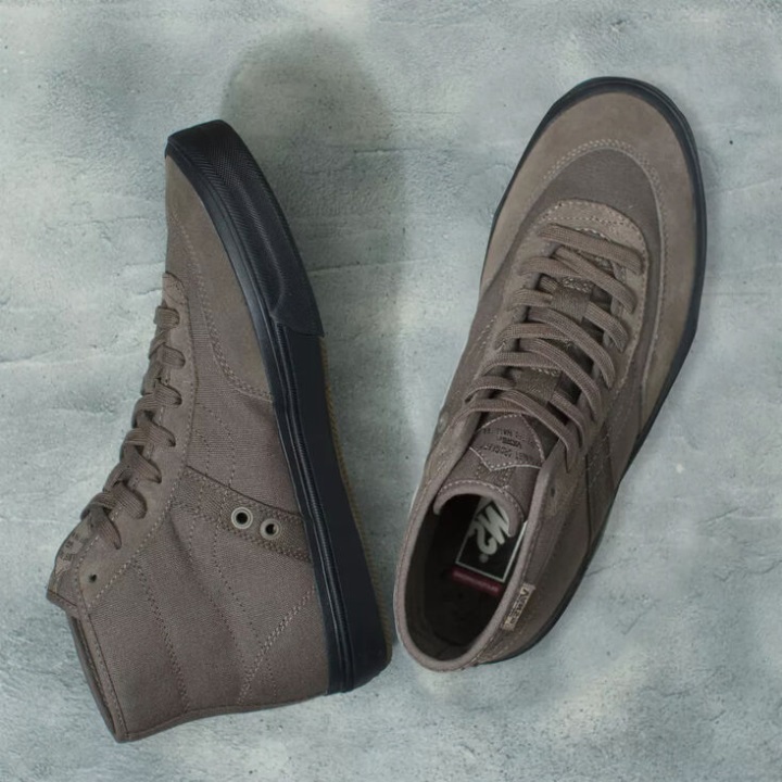Vans Crockett ψηλό Bungee κορδόνι-μαύρο