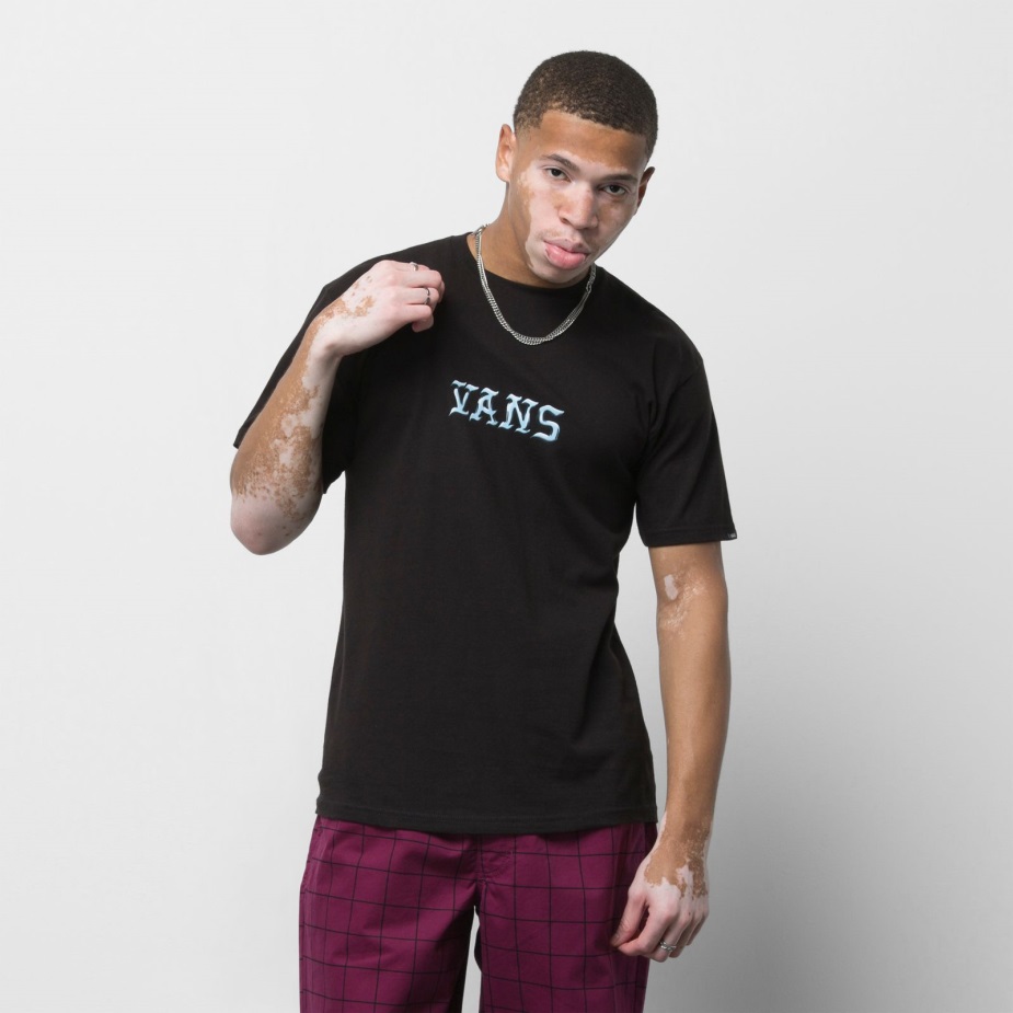 Vans Crossbones μπλουζάκι μαύρο