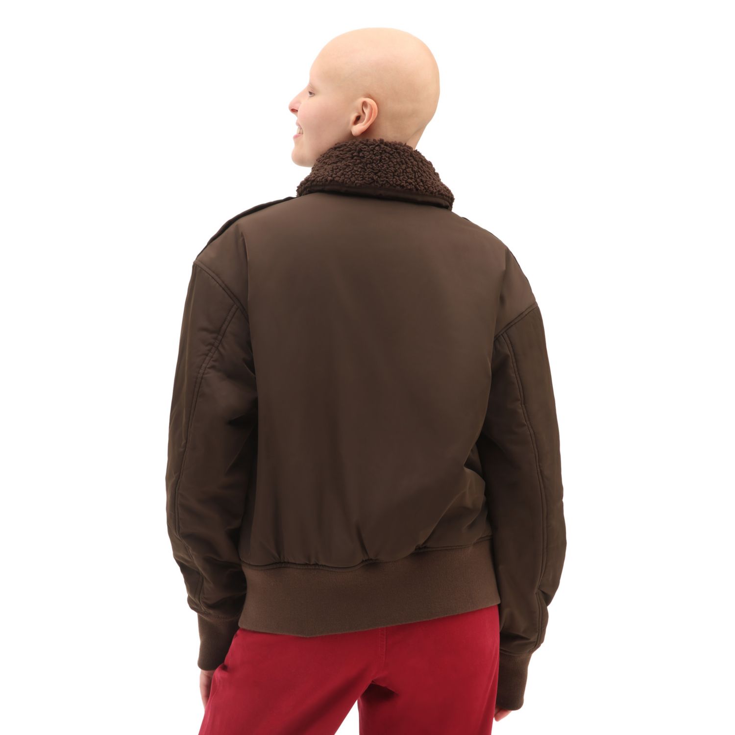 Vans Curren X Knost Bomber Jacket καφέ