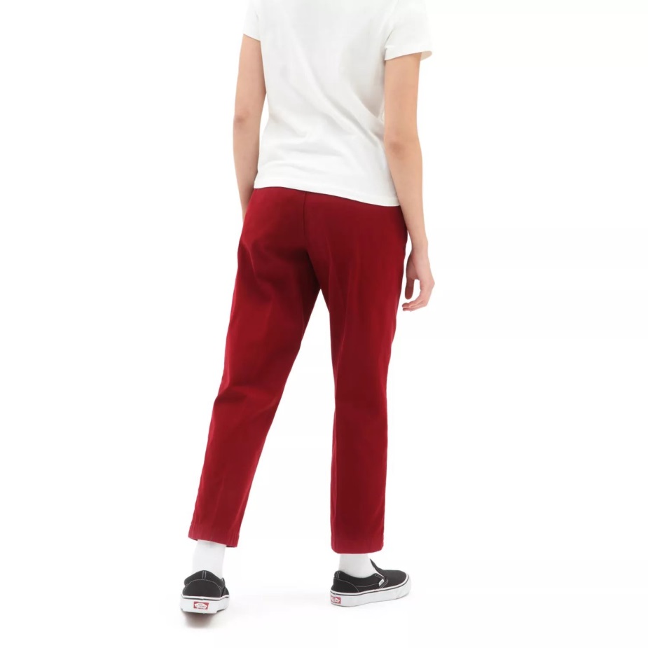 Vans Curren X Knost παντελόνι κόκκινο