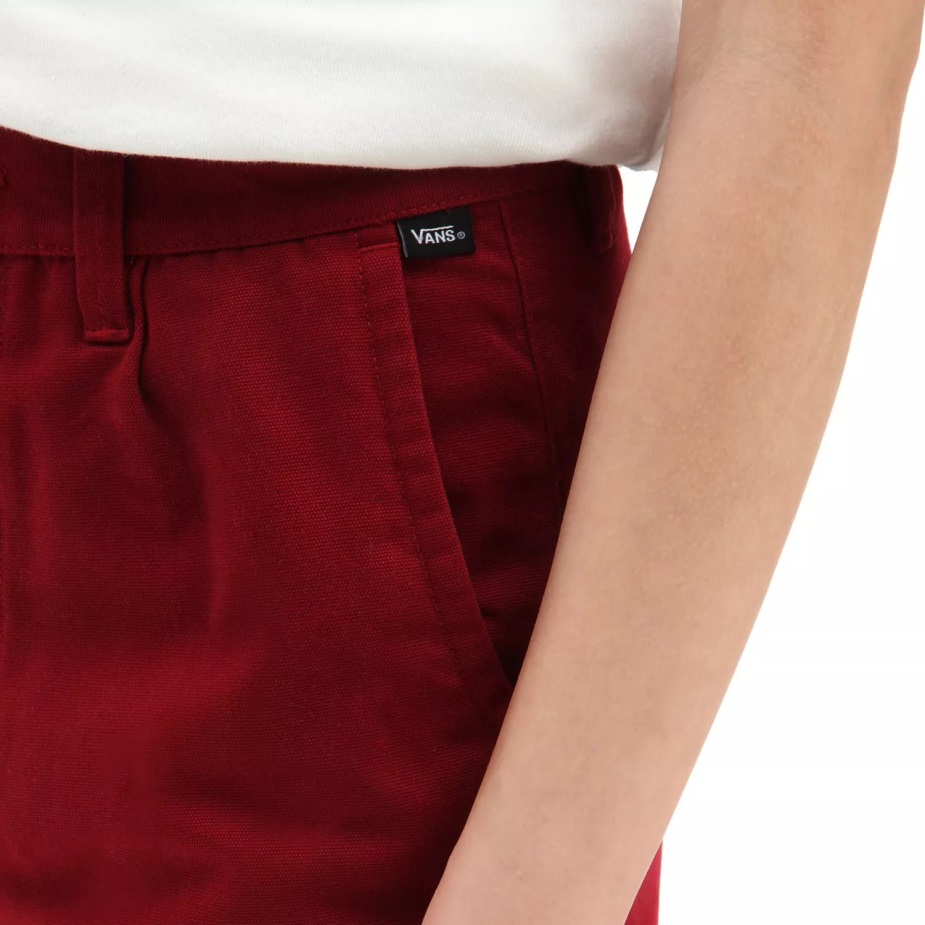 Vans Curren X Knost παντελόνι κόκκινο