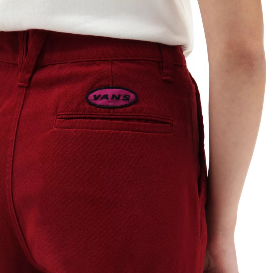 Vans Curren X Knost παντελόνι κόκκινο